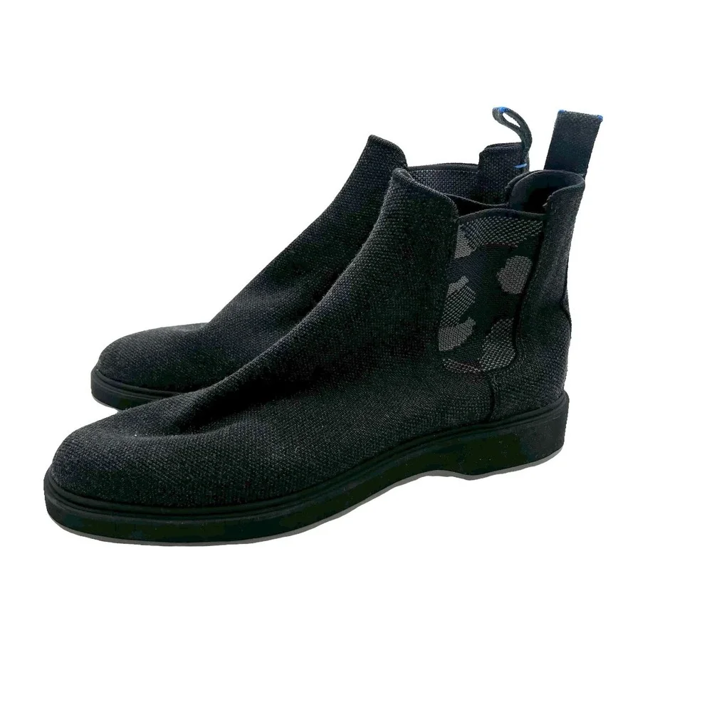 Rothy's Merino Wool Chelsea Boots Dark Gray Men's Size 13